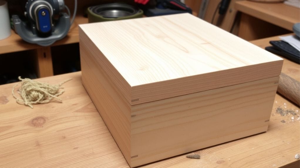 Comment fabriquer une boîte de rangement en bois ?