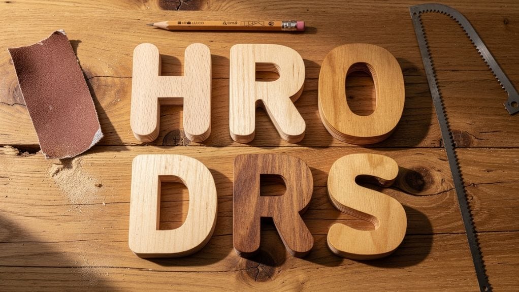 Comment découper des lettres en bois : le guide complet du débutant