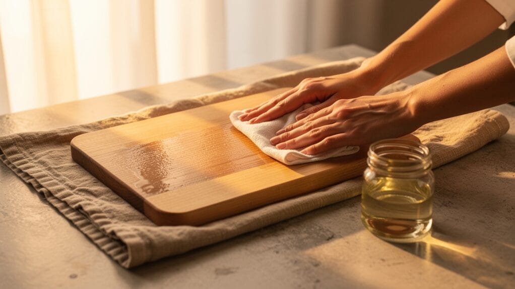 Huile sur planche à découper en bois. Quelle planche à découper choisir ?